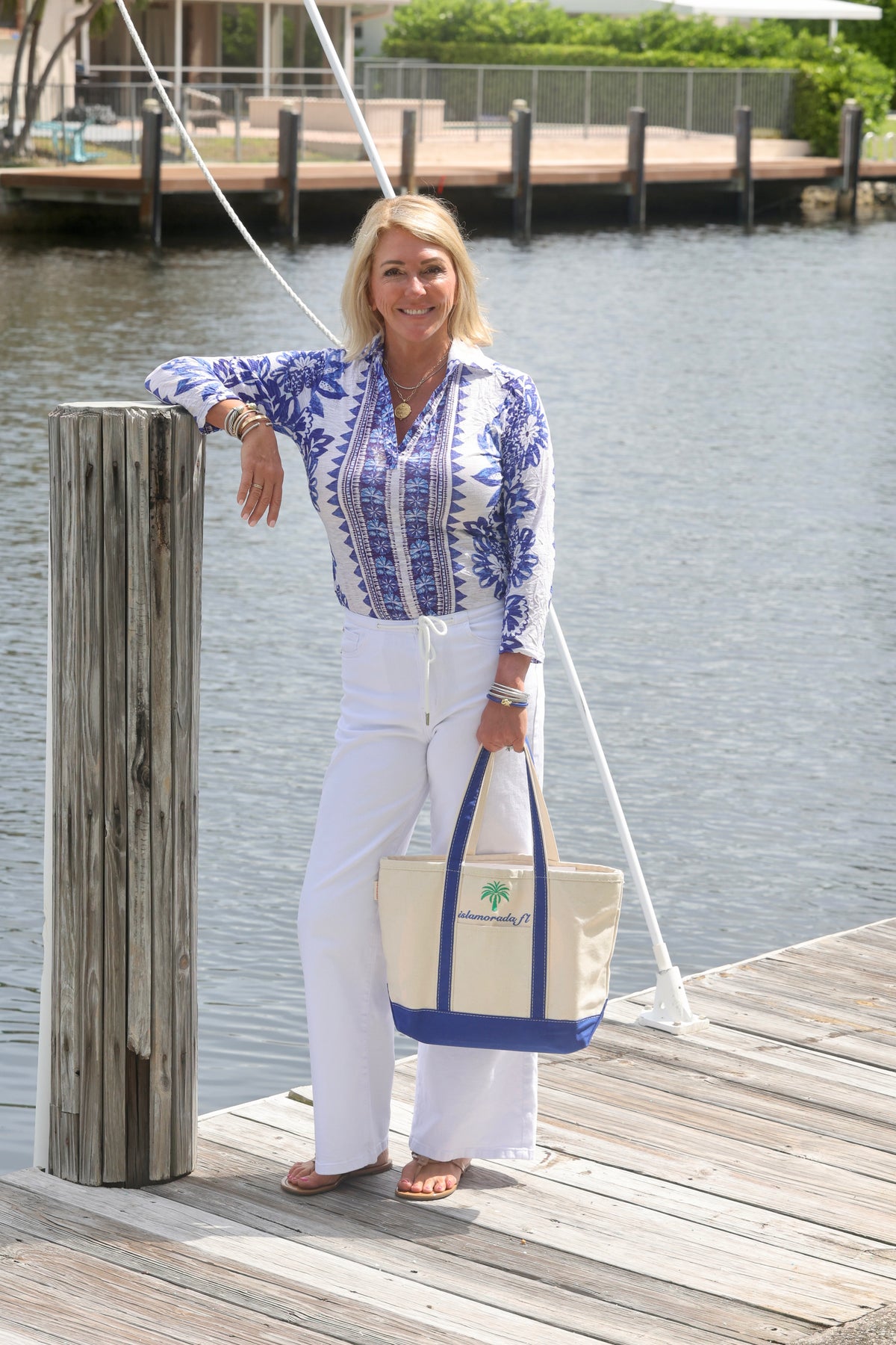David Cline - 3/4 Sleeve Polo Top - Inca