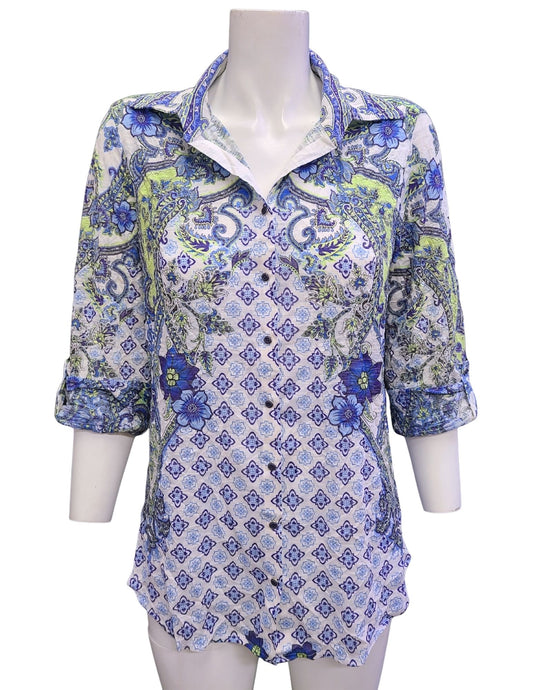 David Cline - Roll-Up Sleeve Shirt-Stem