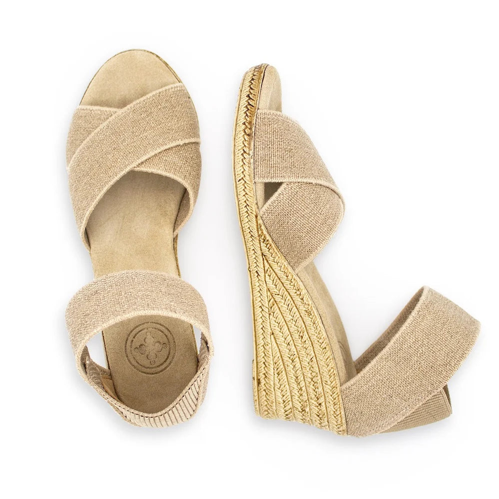 Charleston Shoe Co. - Cannon Linen Sandal