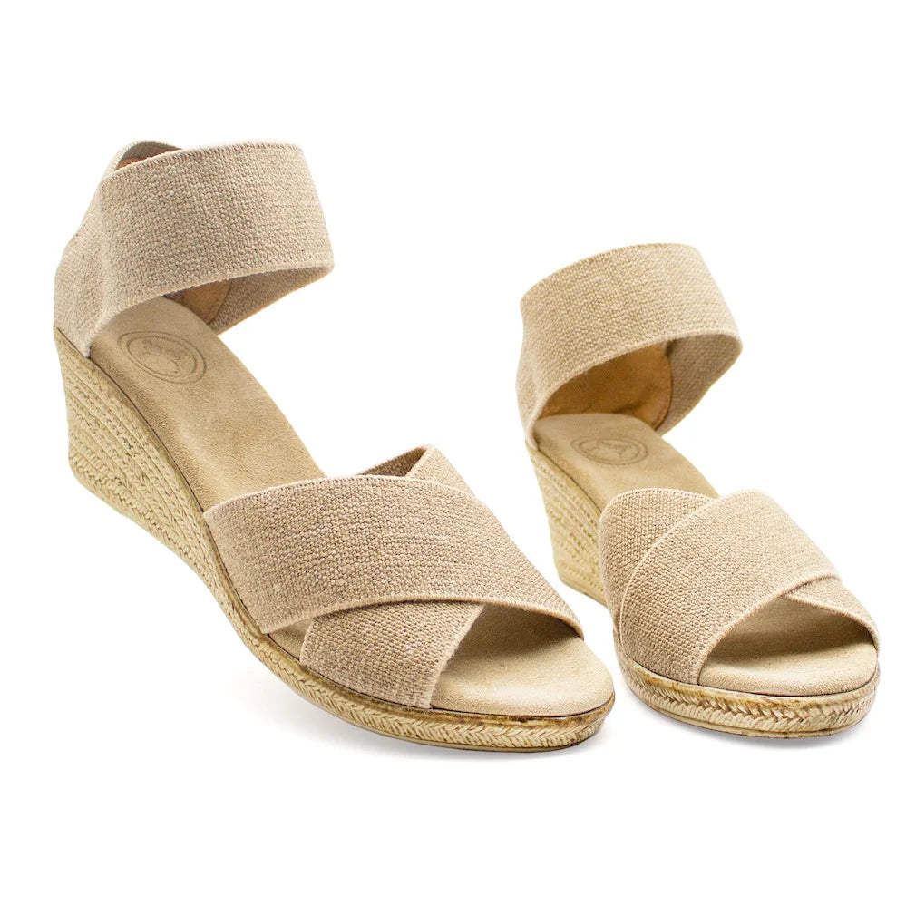 Charleston Shoe Co. - Cannon Linen Sandal