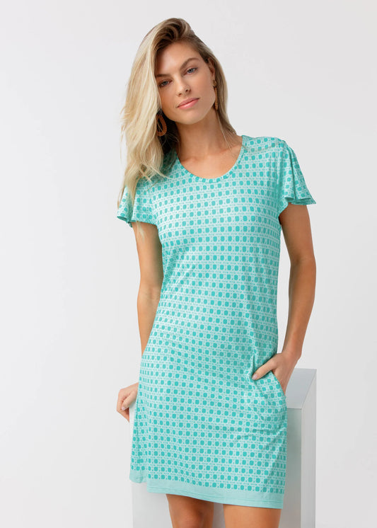 Flora Short Sleeve Dress