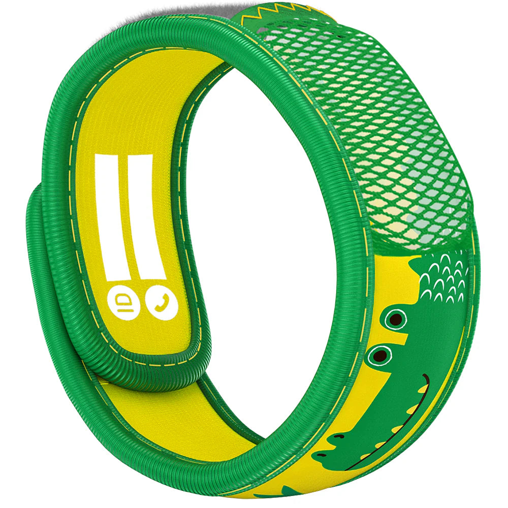 Parakito- Kids Insect Repellent Wristband- Crocodile