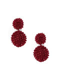 Zenzii- Woven Ball Drop Earring