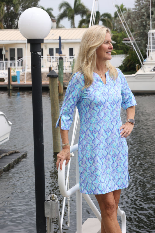 Lulu-B - Travel Dress - Blue