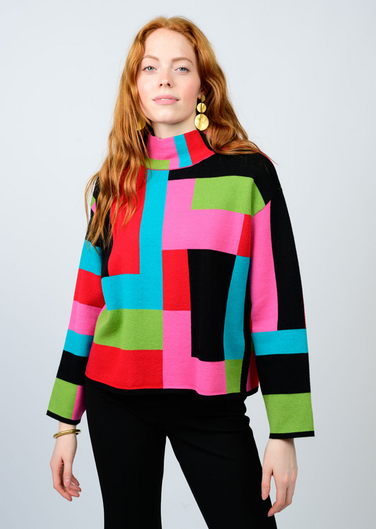 Ivy Jane -  Color Block Sweater