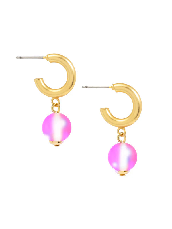 Zenzii- Glow Beads Hoop Earring