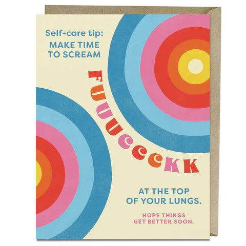 EM & Friends Card- Self Care