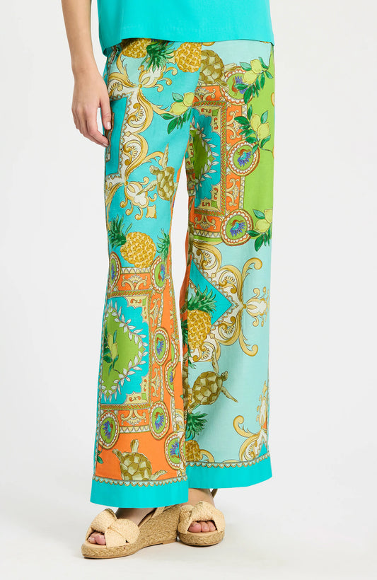 Tyler Boe - Gianna CTN/LIN Pants - Multi Color