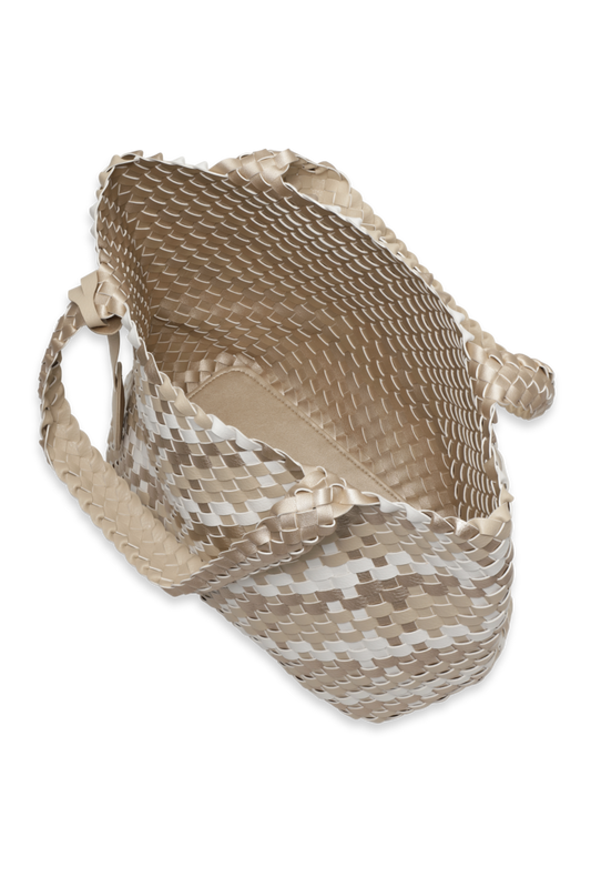 ILSE JACOBSEN - HORNBAEK BAG -REVERISBLE IVORY WHITE