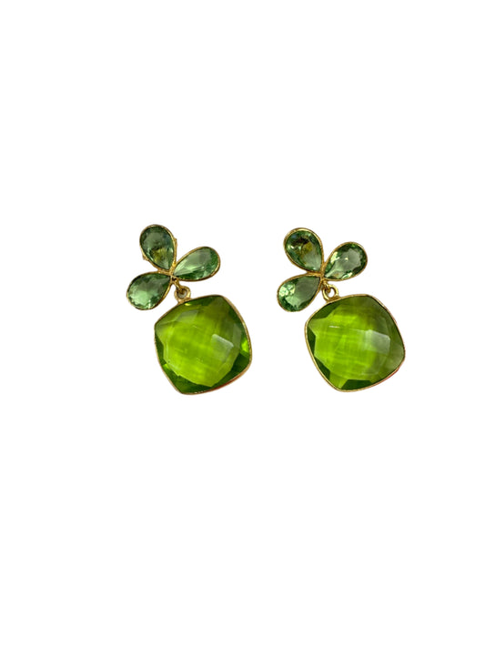 Julie Ryan Designs Dabney Green Earrings