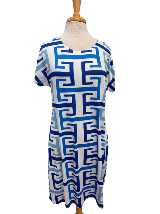 WHIMSEY ROSE - Greek Key Dress  LTD-8192-CX