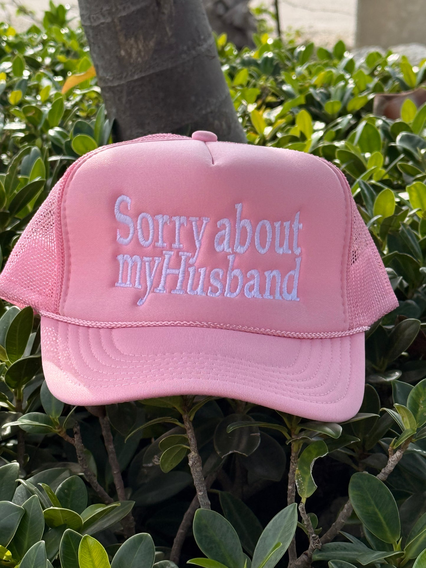 Sorry About My Husband Foam Trucker Hat