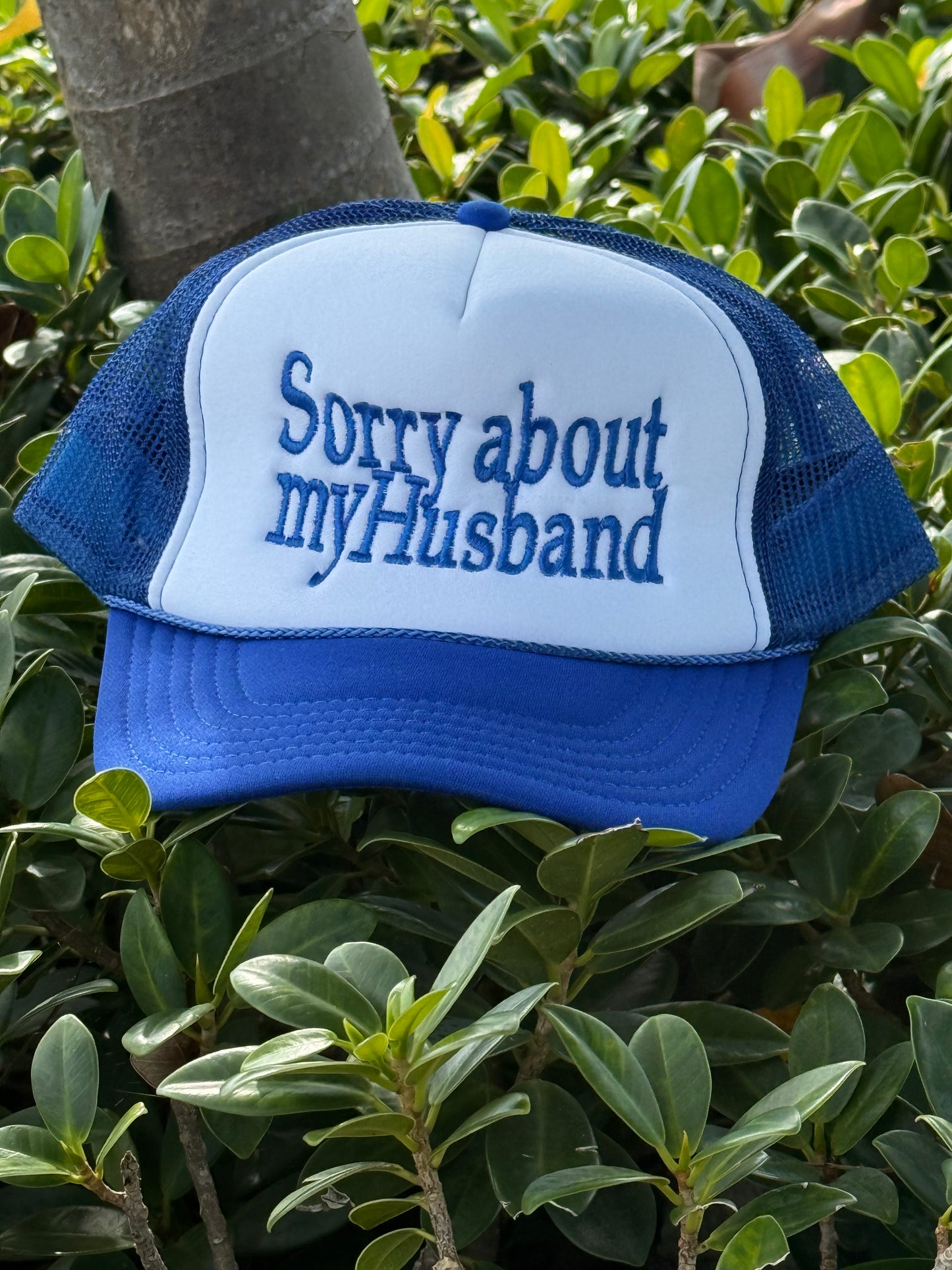 Sorry About My Husband Foam Trucker Hat
