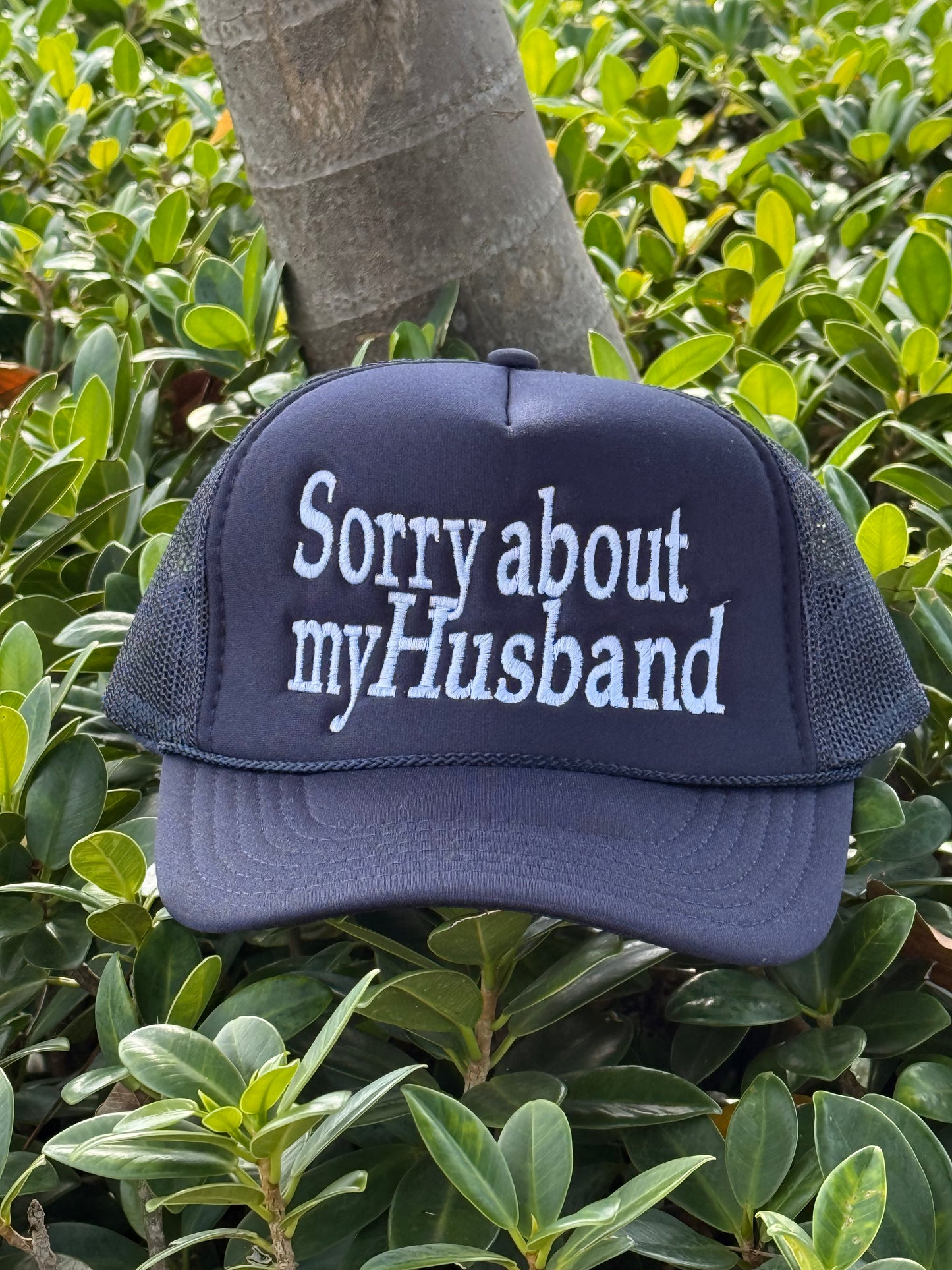 Sorry About My Husband Foam Trucker Hat