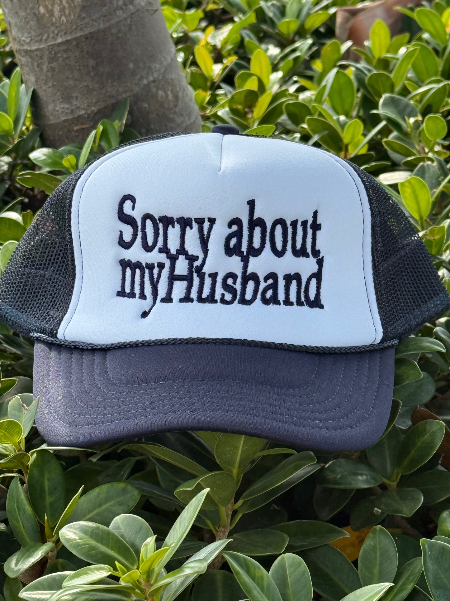 Sorry About My Husband Foam Trucker Hat