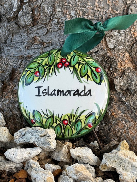 Islamorada Ceramic Christmas Ornaments
