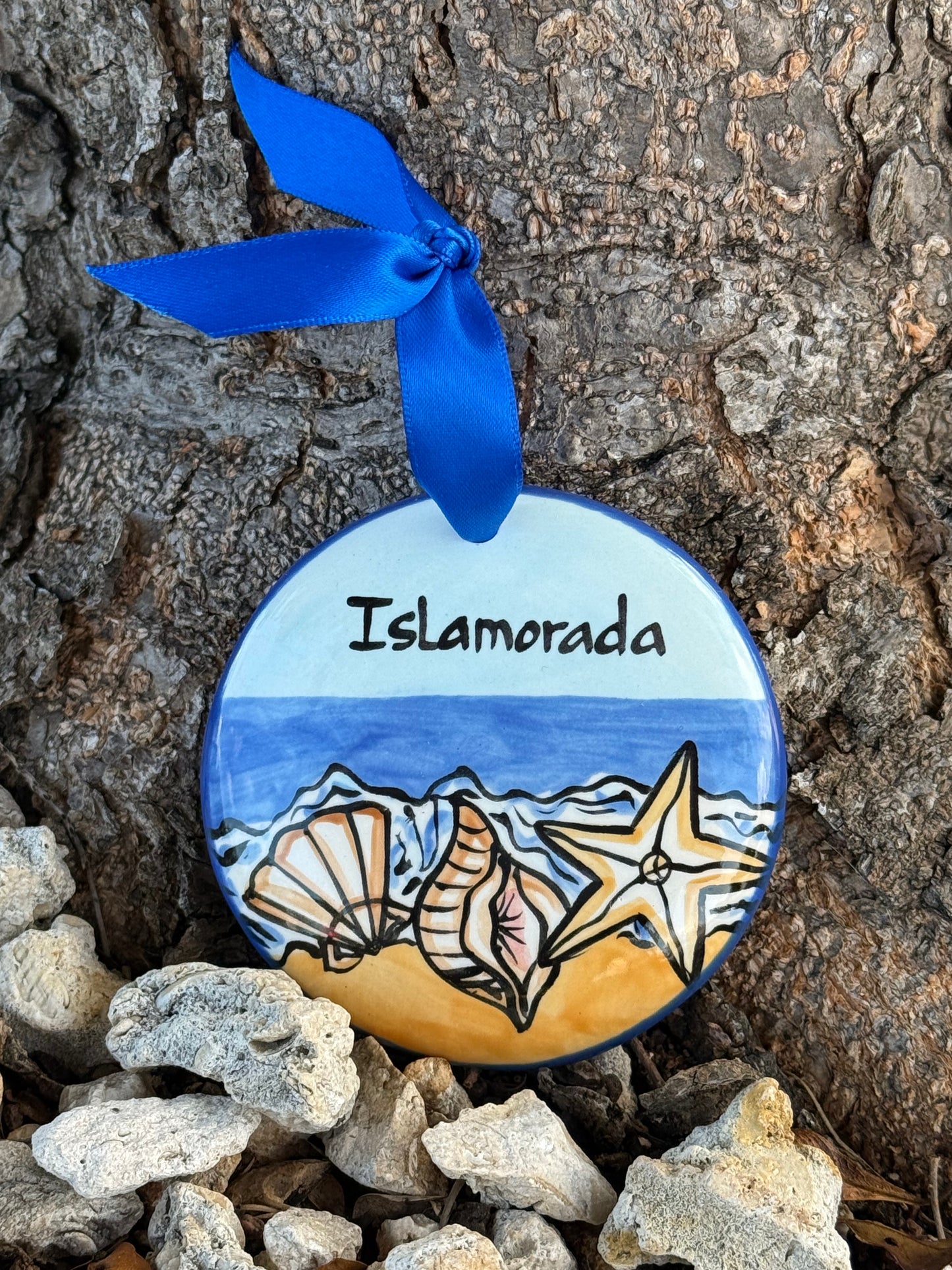 Islamorada Ceramic Christmas Ornaments
