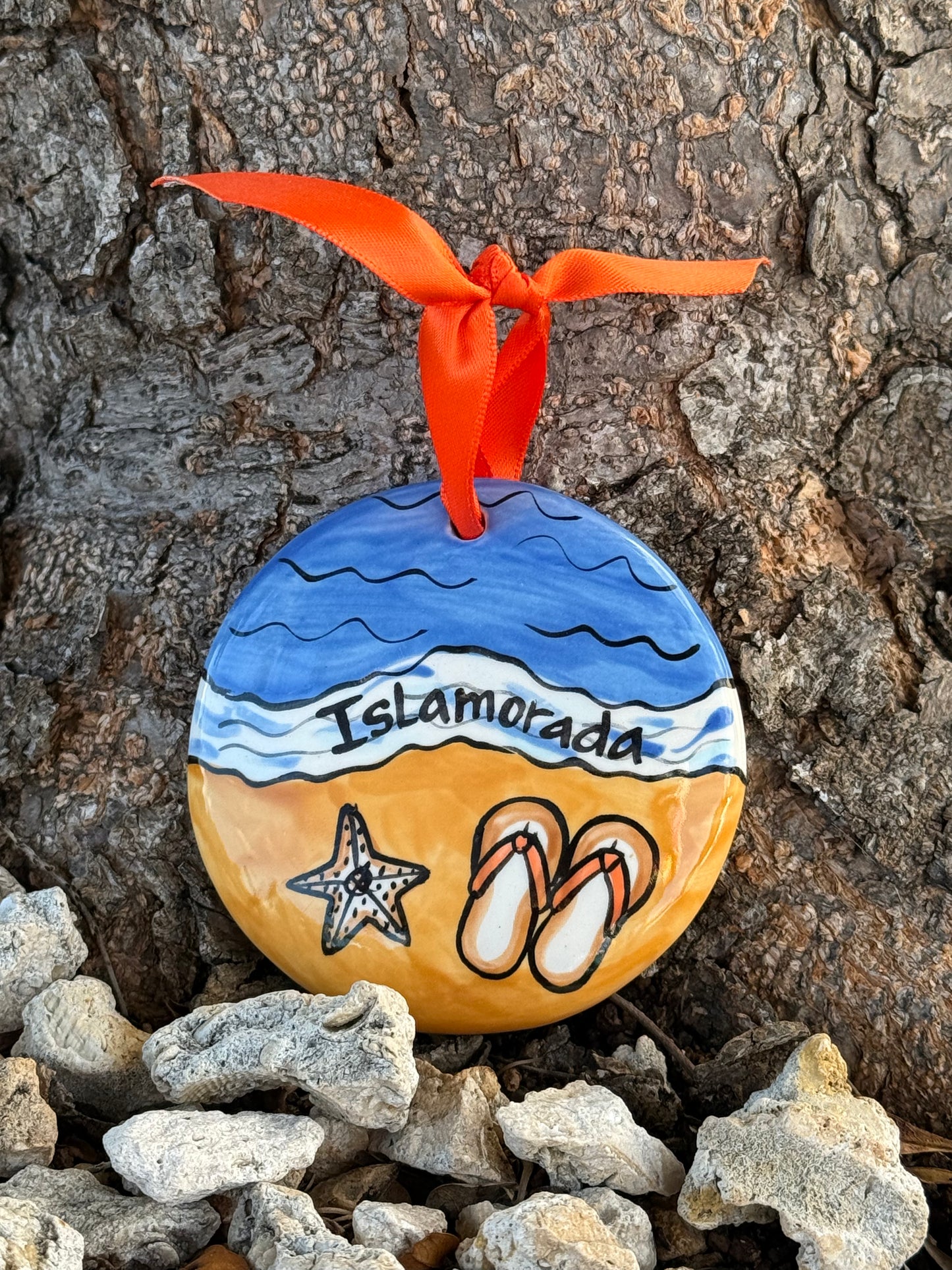 Islamorada Ceramic Christmas Ornaments