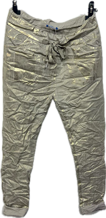 Urban Mangoz-Gold Foil Pant