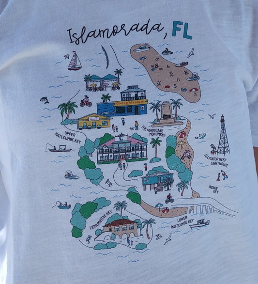 ISLAMORADA TSHIRT - AREA ATTRACTIONS