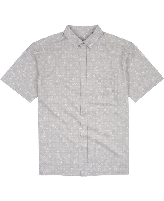 Kahala - Sea Grid SS Shirt - Sand
