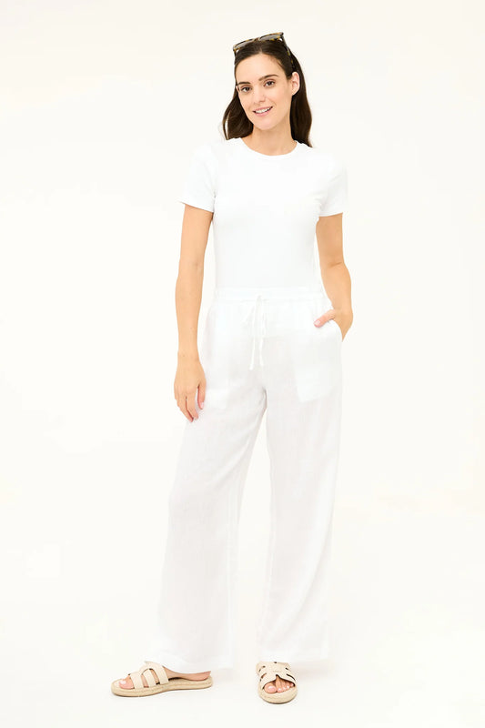 HIHO - Mallorca Pant - White