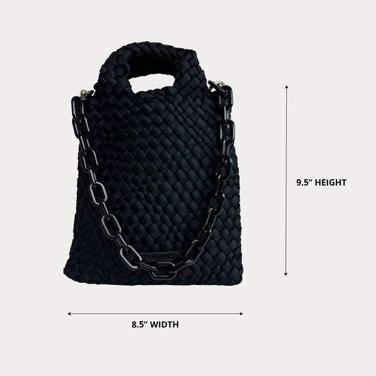 ah-dorned - New York - Lola Woven Neoprene Crossbody Bag