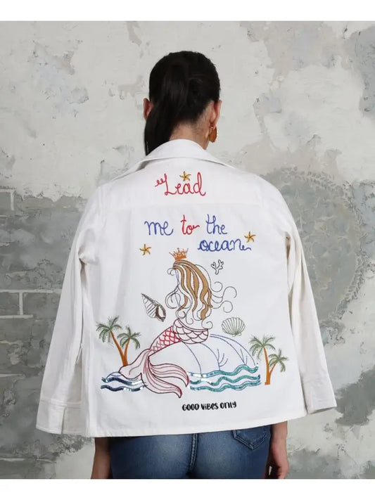 AVANI DEL AMOUR - MERMAID EMBROIDERD JACKET