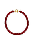 Zenzii- Woven Crystal Short Necklace