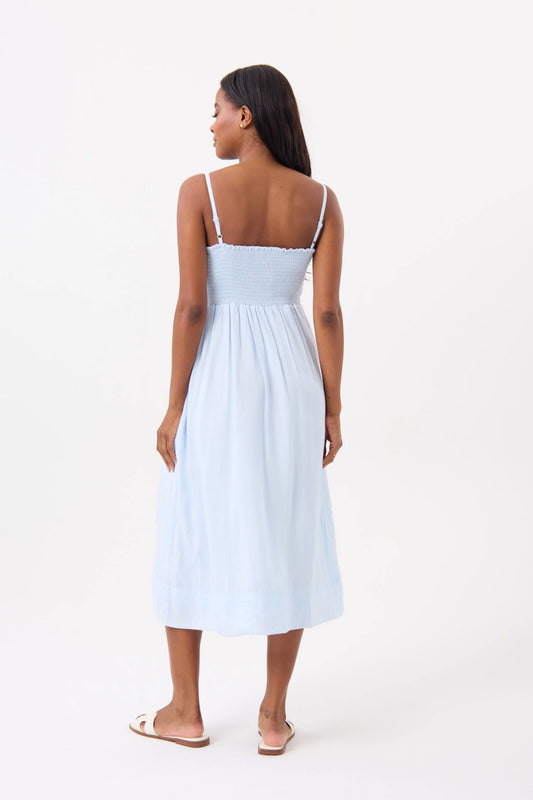 HiHo- Nicole Dress- misty blue