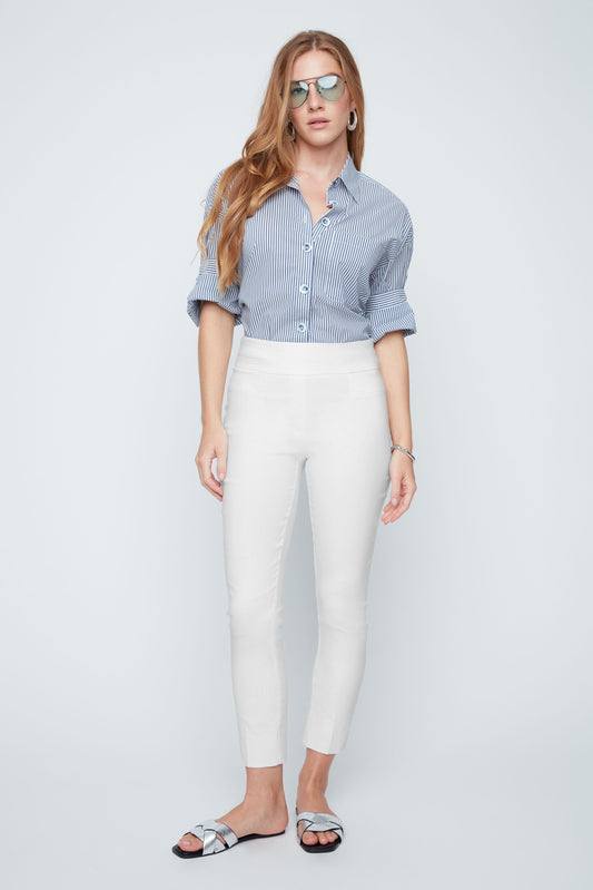 RENUAR - Oyster  Woven Pant