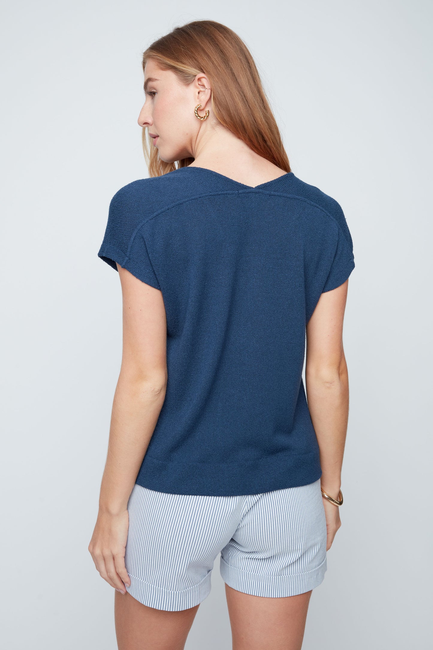 Cap Sleeve Top - Knit