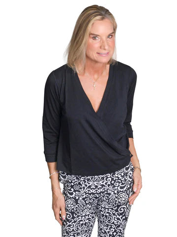 Ana Clare - Zoe 3 Way Wrap Blouse