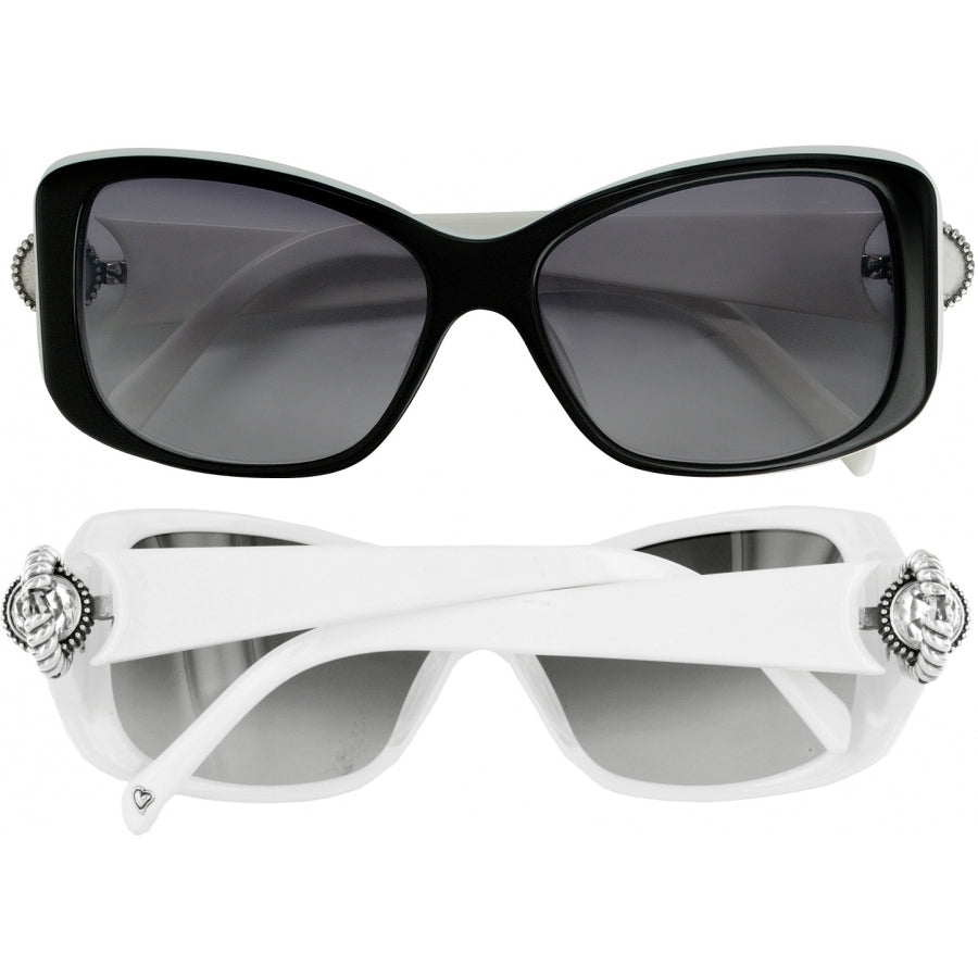 Brighton - Twinkle Black/White Sunglasses - A11671