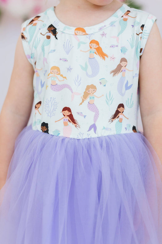 Mila & Rose - Happy as a Clam Tank Tutu Dress