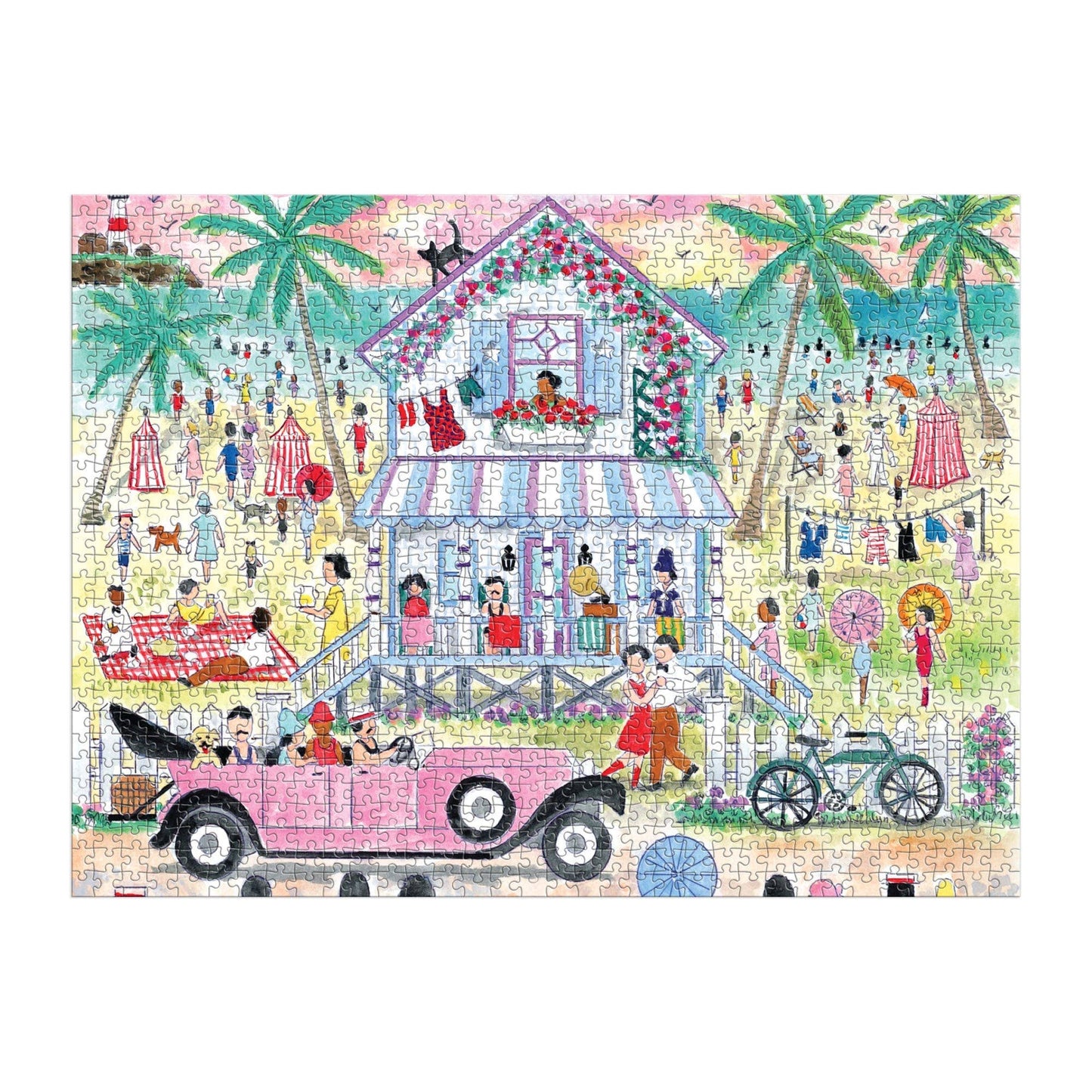 Chronicle Books - Michael Storrings Roaring 20s Beach House 1000 Piece Puzzle