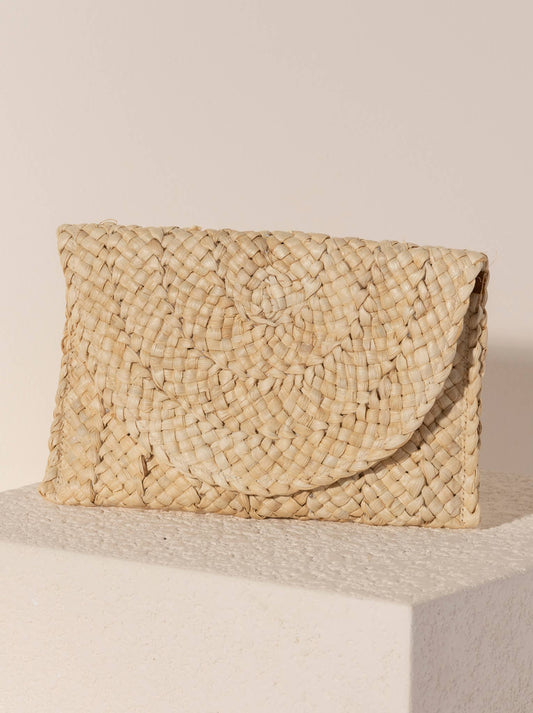 Shiraleah - SIMONETTA CLUTCH,NATURAL