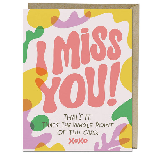 Hachette Book Group - I Miss You Greeting Card