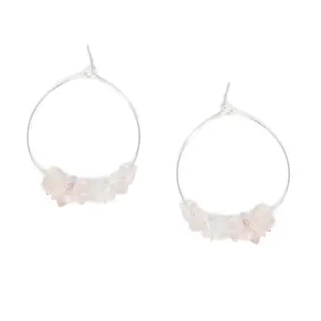 Nica Life - Stone Chip Bead Earrings