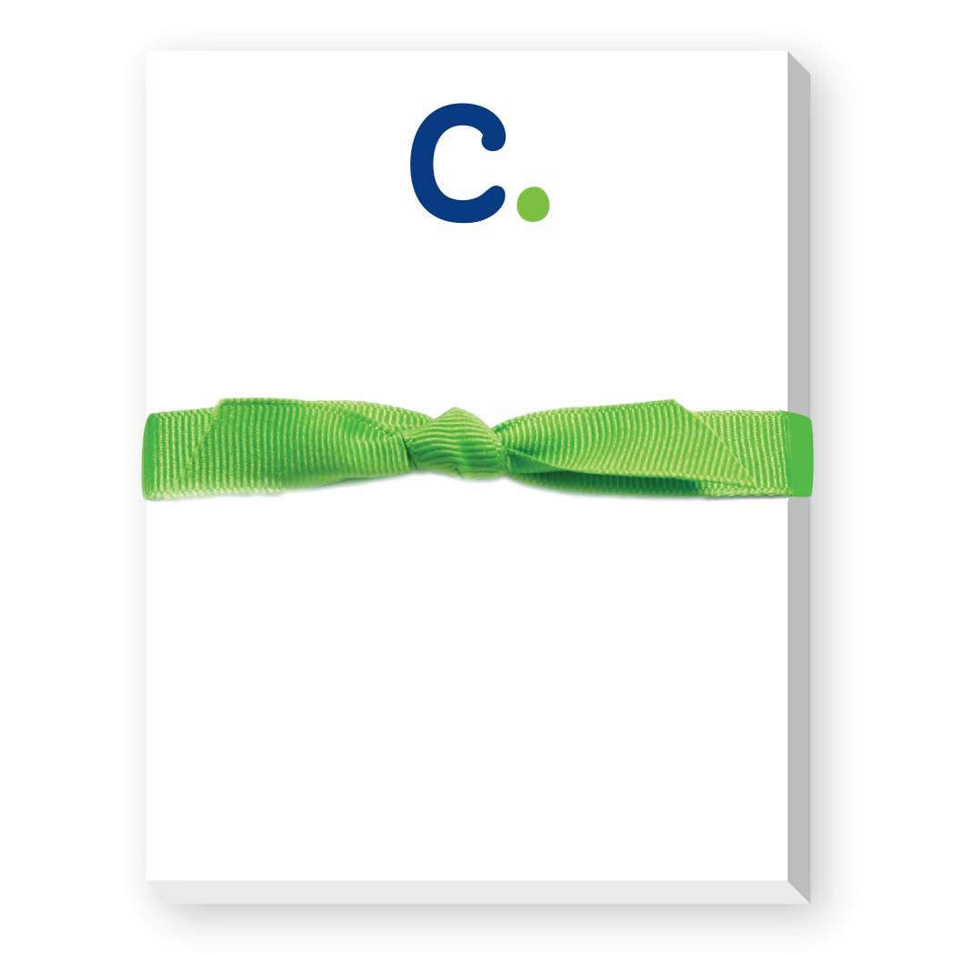 Donovan Designs - MINI INITIAL NOTEPADS