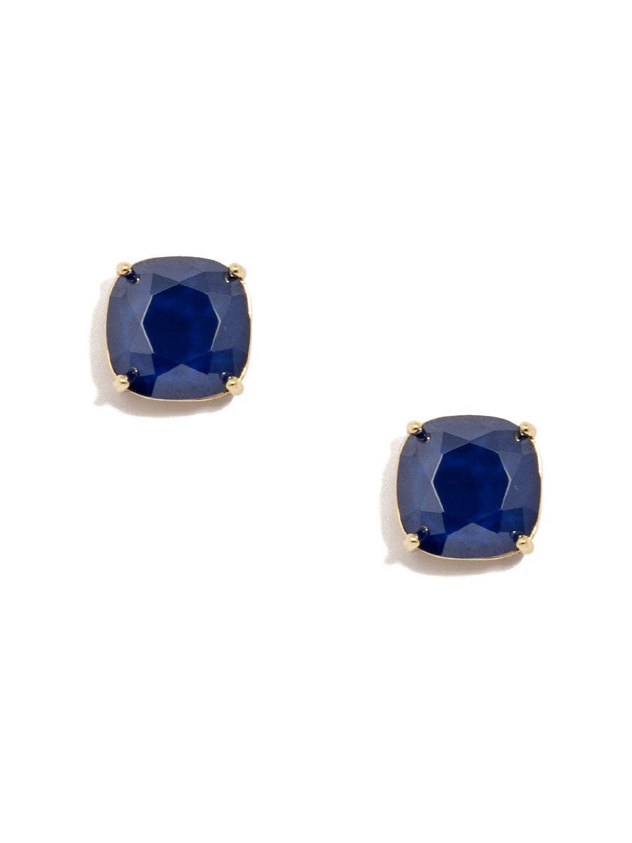 ZENZII Jewelry - Square Crystal Stud Earring