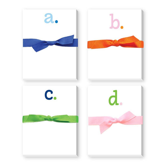 Donovan Designs - MINI INITIAL NOTEPADS