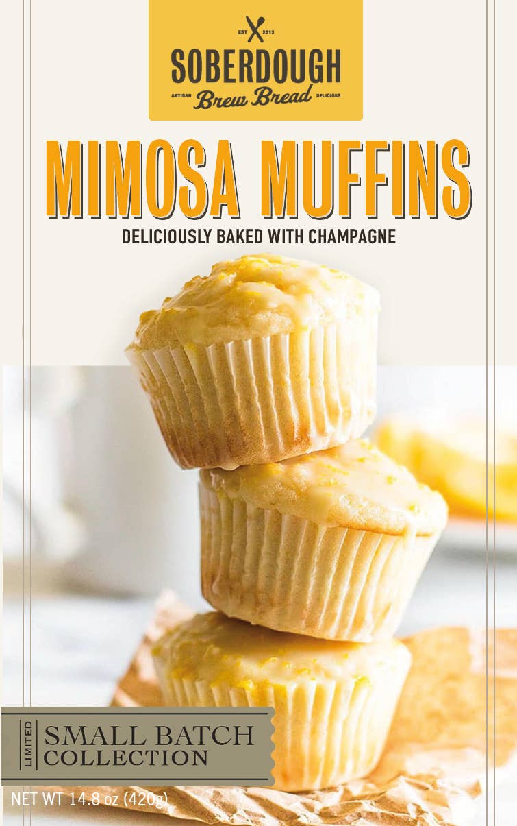 Soberdough - Mimosa Muffins - Half Case