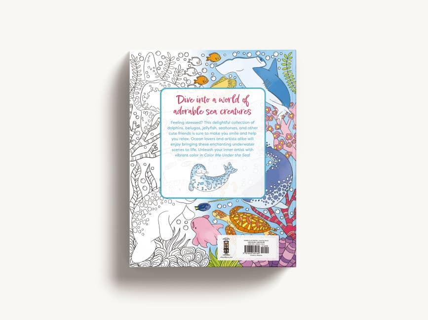 HarperCollins Focus - Color Me Under the Sea: An Adorable Adult Coloring Book