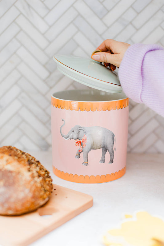 Yvonne Ellen - Yvonne Ellen Elephant Biscuit Jar