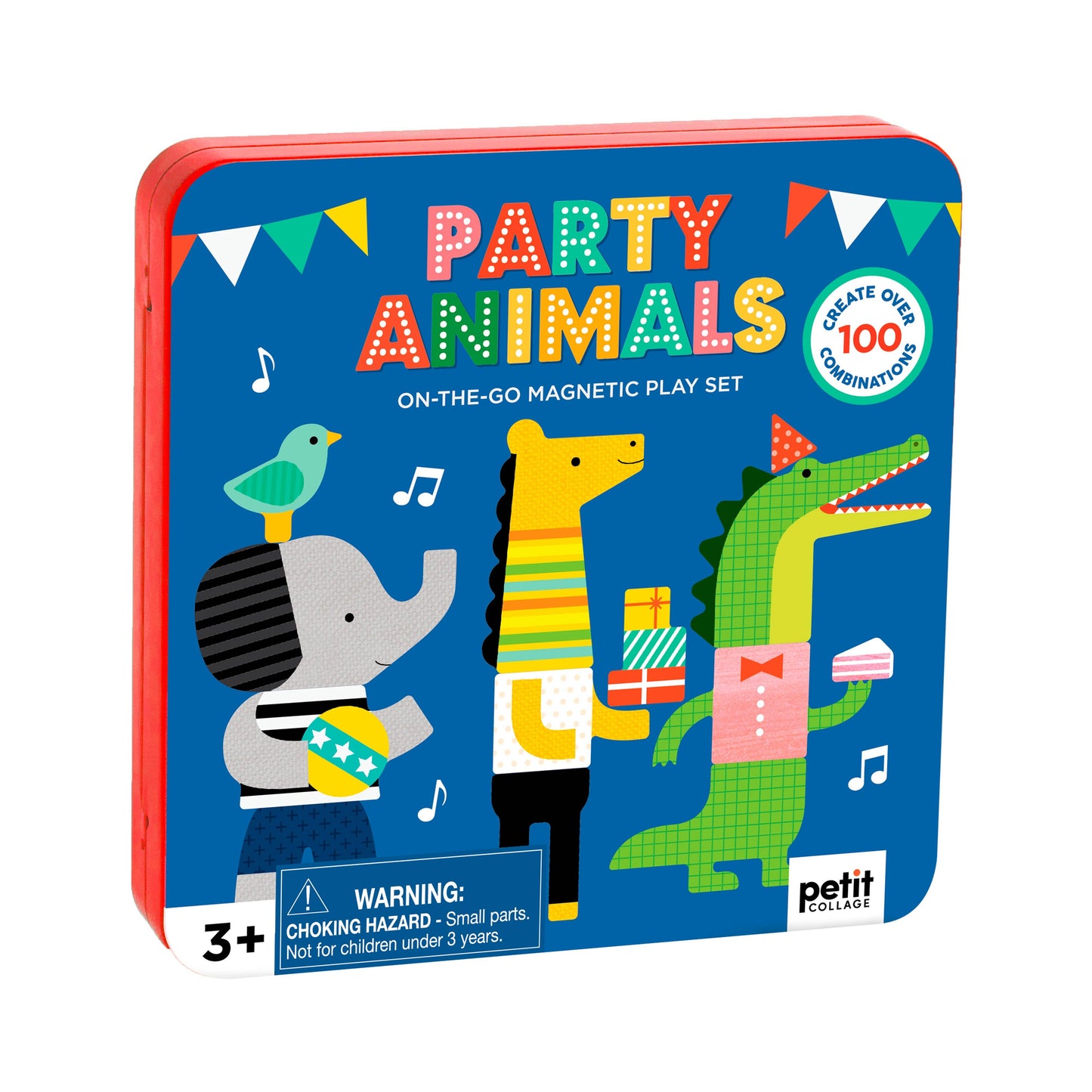 Chronicle Books - Party Animals On-the-Go Magnetic Play Set