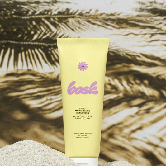 Bask - Sheer Moisturizing Sunscreen - SPF 50 Lotion