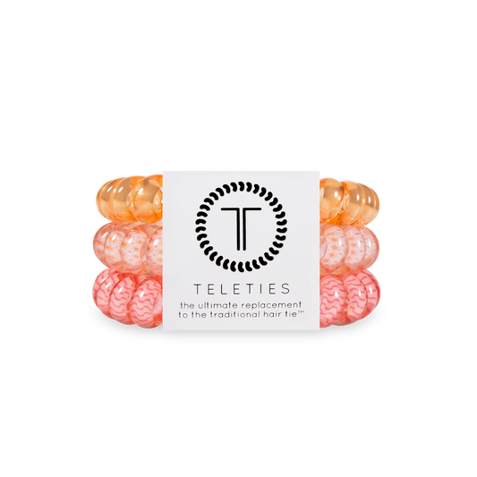 TELETIES - Spiral Hair Coil | Large | Sunny Days Ahead