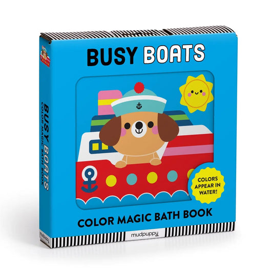Chronicle Books - Busy Boats Color Magic Bath Book