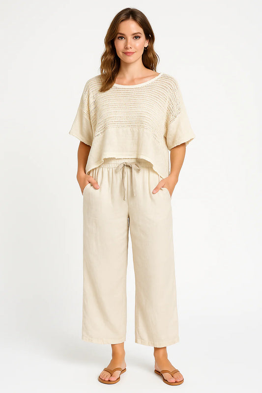 Urban Mangoz-Linen French pants